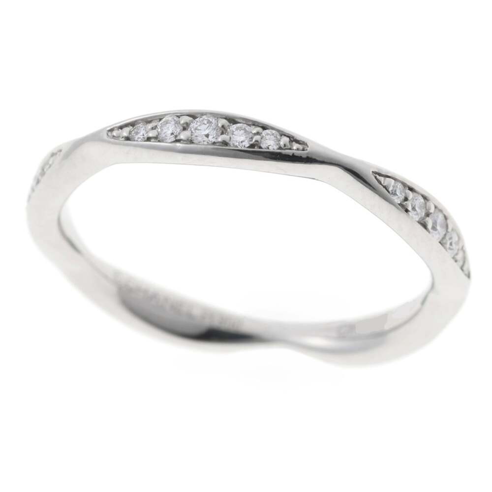 Chanel Camellia Eternity Ring Platinum #275742C19B